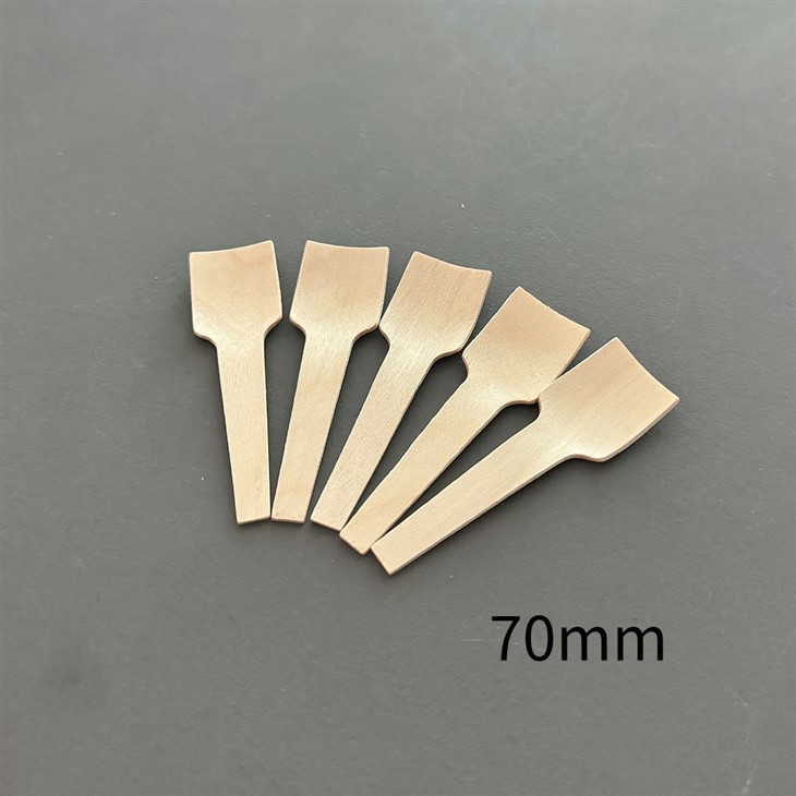 Cucchiai da dessert usa e getta in legno