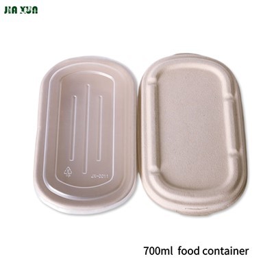 Contenitore per alimenti in bagassa di canna da zucchero