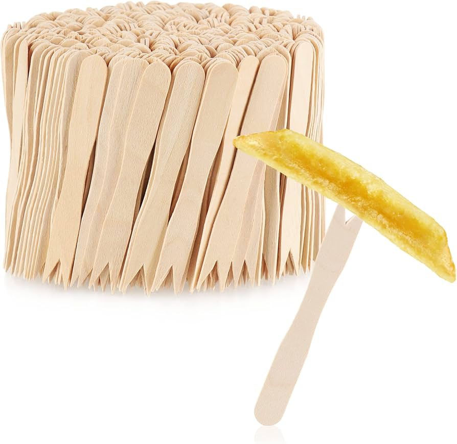 Wooden French Fries Fork